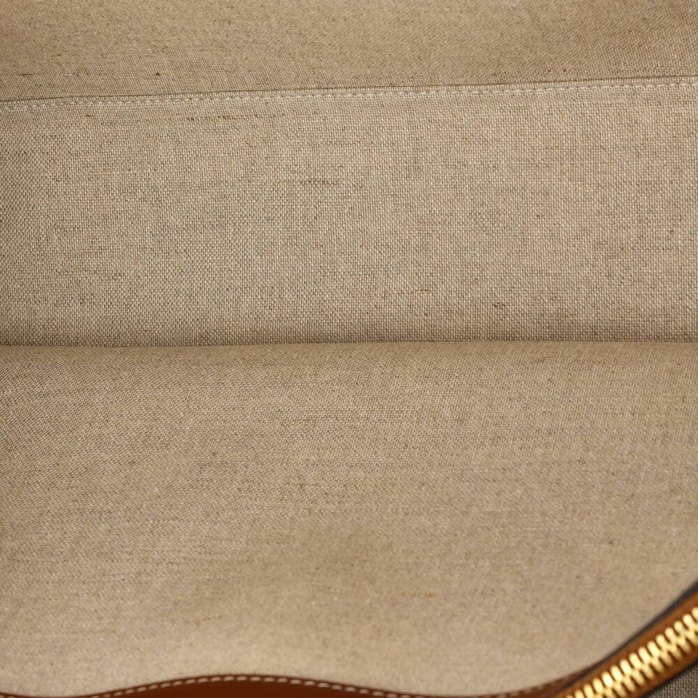 Celine Cabas 16 Bag Canvas With Leather #264083C21B - Picture 5 of 6